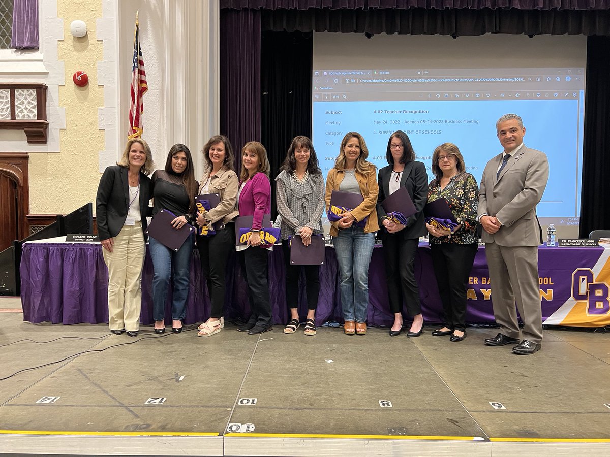 Thank you to all of our OBEN Booster Club Volunteers and congratulations to Mr. Schlendorf and Mrs. Harris for being recognized by their professional organizations as exceptional teachers! #OBENempowers
