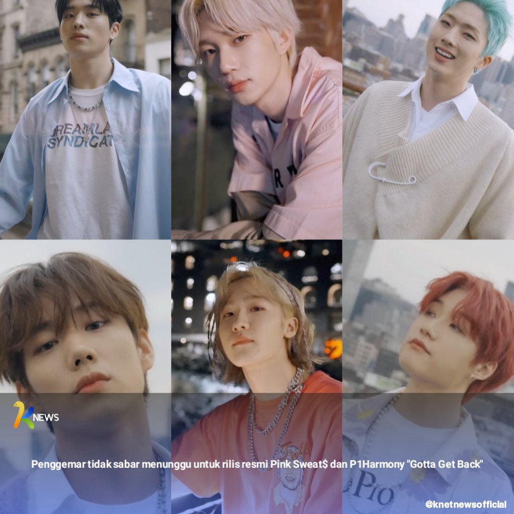 wtnent's tweet photo. Penggemar tidak sabar menunggu untuk rilis resmi Pink Sweat$ dan P1Harmony "Gotta Get Back"

BACA SELENGKAPNYA DISINI⬇️
https://t.co/zyA2MRIPDl

#PinkSweat$ #P1Harmony #DigitalSingle #Gotta_Get_Back #Kolaborasi #피원하모니 https://t.co/MFjyVg8t3l
