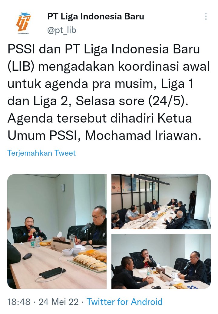 Ilhamzada On Twitter Semoga Jadwal Kickoff Segera Dirilis Agenda 