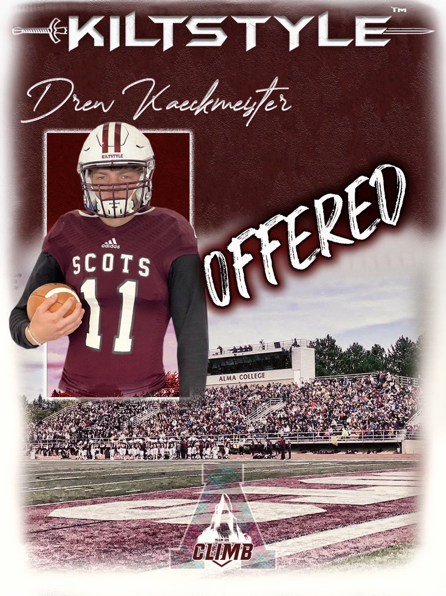 After a great visit I am thankful to receive an offer from Alma College! <a href="/AlmaScotsFB/">Alma College Football</a> <a href="/CoachCouchAlma/">Jason Couch</a>