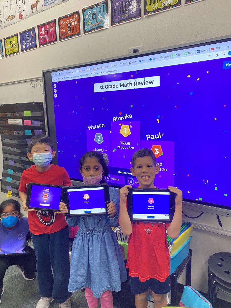 Math review is always fun with ⁦<a href="/Kahoot/">Kahoot!</a>⁩!