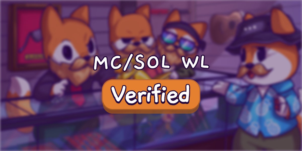 Fortuna (@famousfortuna) on Twitter photo MC/SOL Token (famousfoxes.com/tokenmarket/Mw…) has been verified on our Famous Token Market, a safe and secure way to p2p trade tokens!
@mcsol_io
<a href="/FamousFoxFed/">Famous Fox Federation 🦊🟠</a> #FamousFoxes $SOL #SolanaNFTs #Whitelist MC/SOL Token (famousfoxes.com/tokenmarket/Mw…) has been verified on our Famous Token Market, a safe and secure way to p2p trade tokens!
@mcsol_io
<a href="/FamousFoxFed/">Famous Fox Federation 🦊🟠</a> #FamousFoxes $SOL #SolanaNFTs #Whitelist