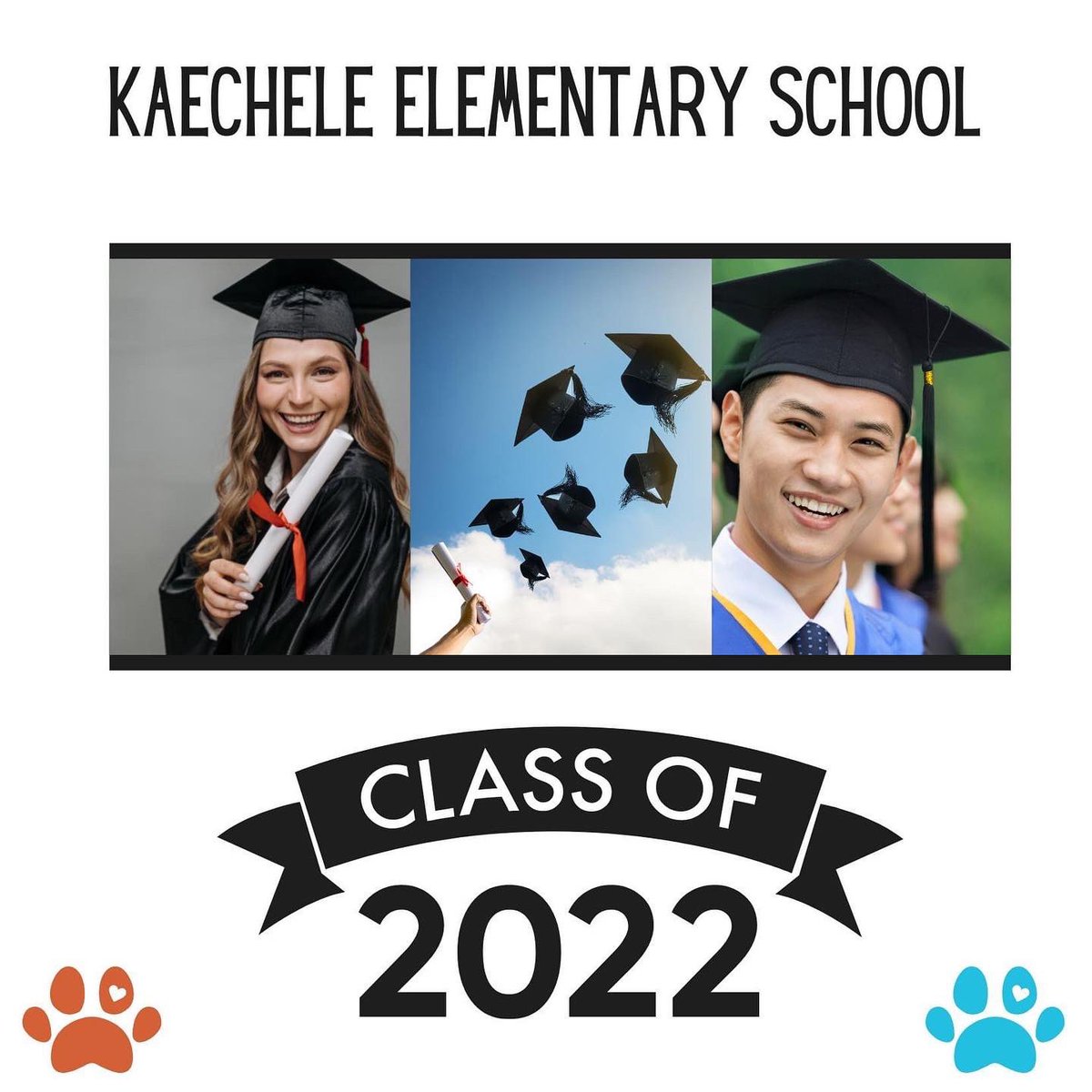 Senior Walk (OUR FIRST ONE EVER) throughout the hallways of KES. Please show up in your cap and gown on June 13th at 12:45 pm in the courtyard. We will tour the building starting at 1:00 pm.

We are so proud of our graduates this year!