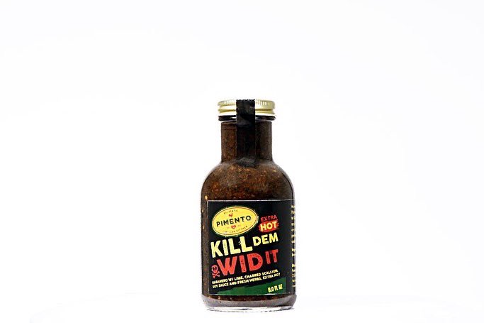 Can you smell what your neighbor is grilling? Maybe it’s <a href="/Pimentokitchen/">Pimento Kitchen</a> sauces they just bought <a href="/Target/">Target</a>. MN Nice and Kill Dem Wid It now available for grilling season!  target.com/b/pimento-jama…