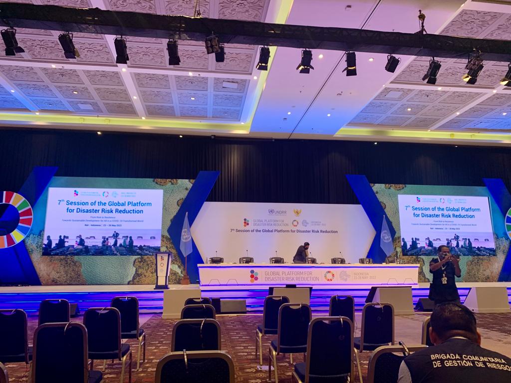aamdihun's tweet photo. The 7th Session of the Global Platform for Disaster Risk Reduction #GPDRR2022 starts today in #Bali. #IGAD has aligned its strategy to the 4 priorities of Sendai &amp;  endorsed by ministers from member states 2 weeks ago. We are set &amp; committed to DRR &amp; build resilience to disasters https://t.co/xFivU50Pln