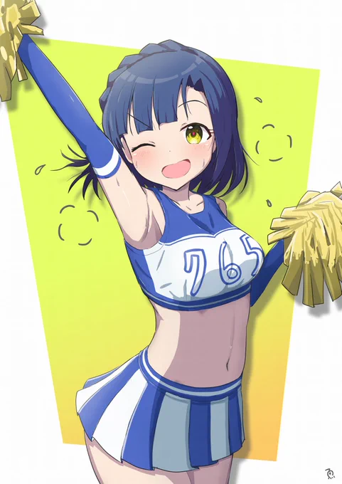 チアガール 百合子
#ミリシタ #七尾百合子 