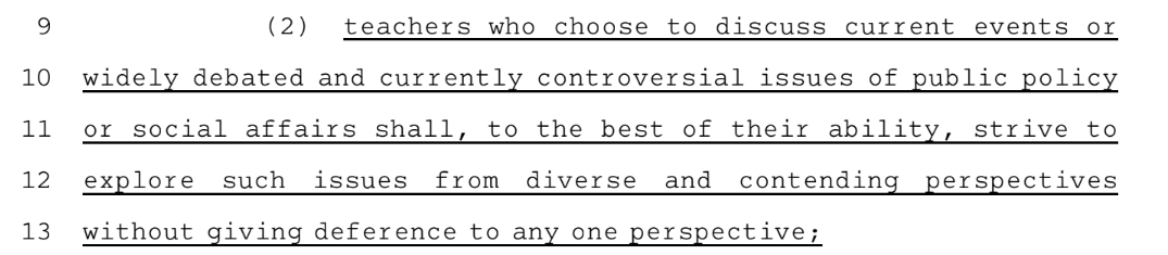 You know what's really interesting, it is ILLEGAL in the state of Texas for social studies teachers to talk about today's murder of 18 students and teachers (thanks to the passing of HB4093) if they don't acknowledge a different perspective than what happened. 

THINK ABOUT THAT!