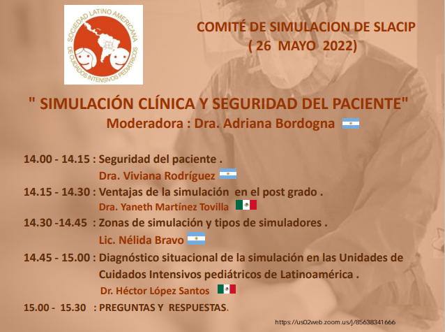 SLACIP17's tweet photo. 🎆🎆🎆🤩🤩Semana de #seminario, #simulación #clinica y #SeguridadDelPaciente,  te  esperamos @normaraul_29 @AdrianaBordogna 
https://t.co/HsCIXfsJAz https://t.co/5PLkn82VSY