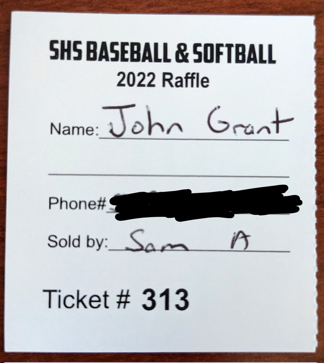 Winners' Week Day 2!

💰 $100 to John Grant (ticket # 313)!!!

Sold by Sam Azzarone

Thank you for your support of the SHS Baseball &amp; Softball Programs! 

<a href="/ColonialsAD/">Shrewsbury Athletics</a> <a href="/ColonialBooster/">SHS Athletic Boosters</a> <a href="/bury_baseball/">Shrewsbury Baseball</a> <a href="/gocolonials_sb/">Shrewsbury Colonials Softball</a>