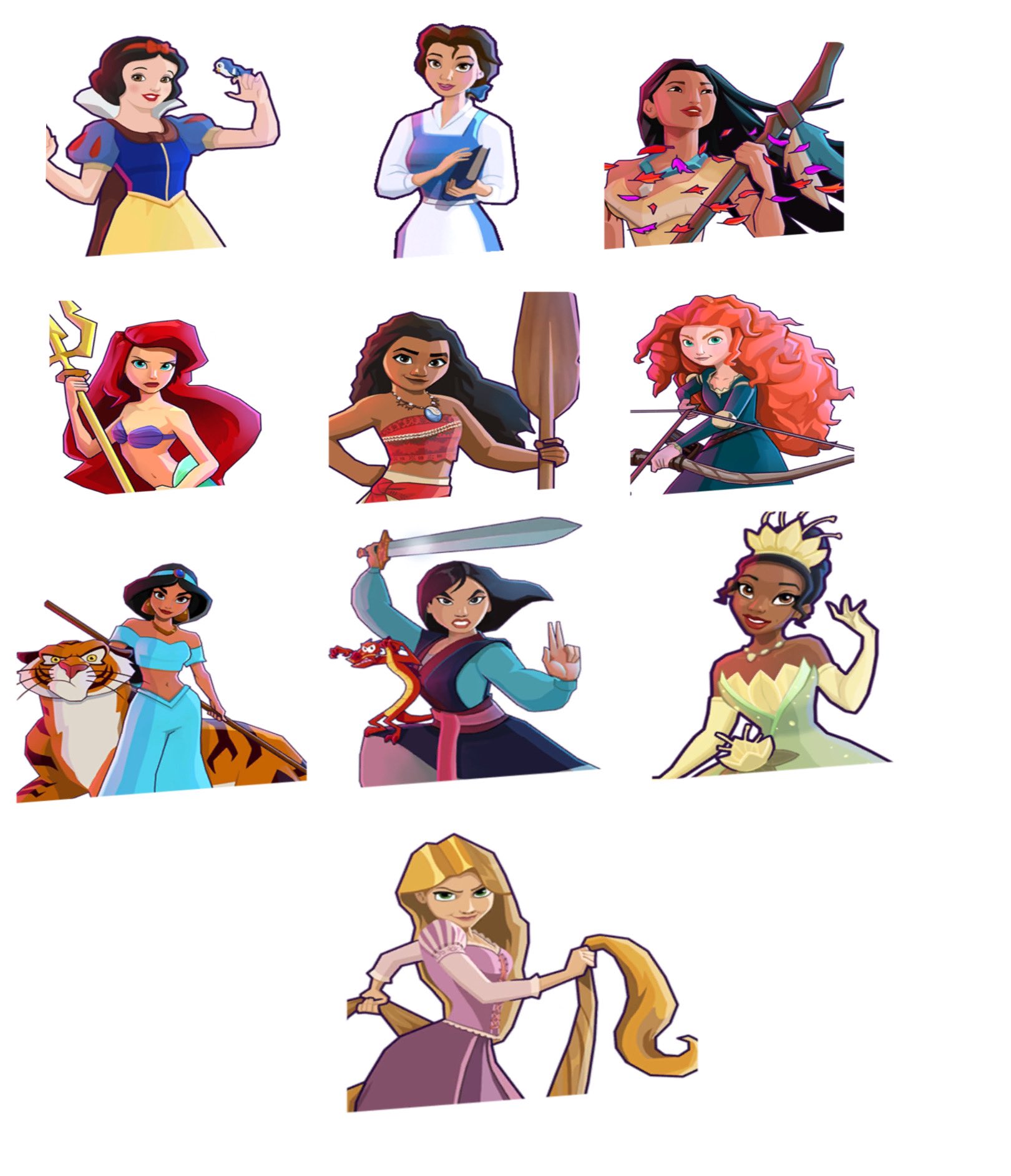 Disney Princesses Stickers