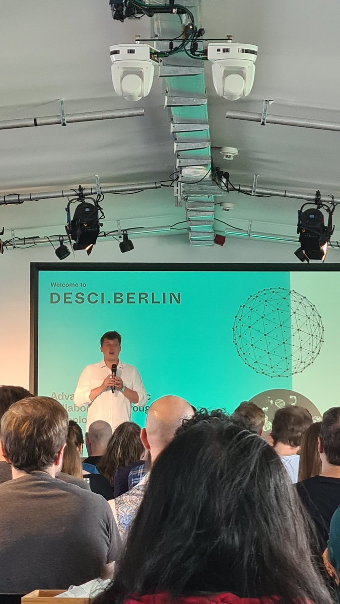 AAmraie's tweet photo. Desci Berlin - the gateway for me into science web3 my first event of attendance in the space. Thank you @paulkhls @Molecule_dao @vita_dao and everyone with the team for organising a great event. https://t.co/eZzAQIB8Mg