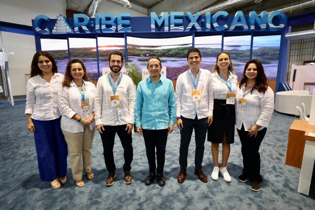 #TianguisTuristico2022 participan 1556 compradores mayoristas provenientes de 937 compañías de 47 países que se reúnen en 1,011 empresas expositoras y 65,758 citas de negocios preestablecidas. Destaca el Pabellón del #CaribeMexicano y como #DestinoSustentable #PuertoMorelos