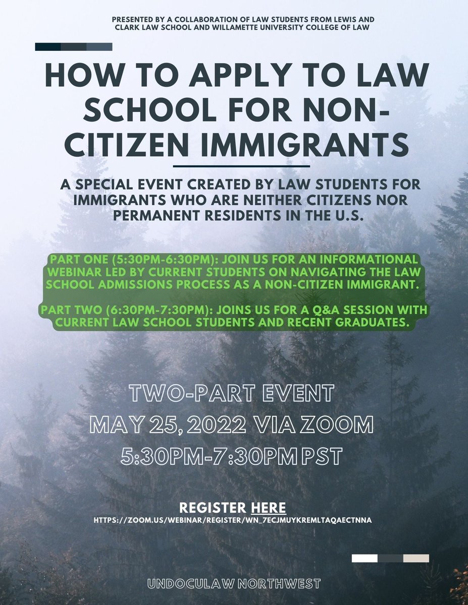 some really incredible undocumented law students + alumni have put this together for the community.

tomorrow (5/25)! 

RSVP: zoom.us/webinar/regist…