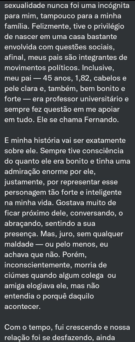 eroscontos's tweet photo. [Capítulo 1]

SEGREDOS DE FAMÍLIA

(Novinho x Maduro)
(Recebidos da DM)
(Incesto)
(Voyeurismo)

Está gostando de acompanhar nosso conteúdo? Seja um INCENTIVADOR compartilhando com amigos, dando RT, LIKE e SEGUINDO o nosso perfil.

Parte 1 https://t.co/rCx2LlHXbP