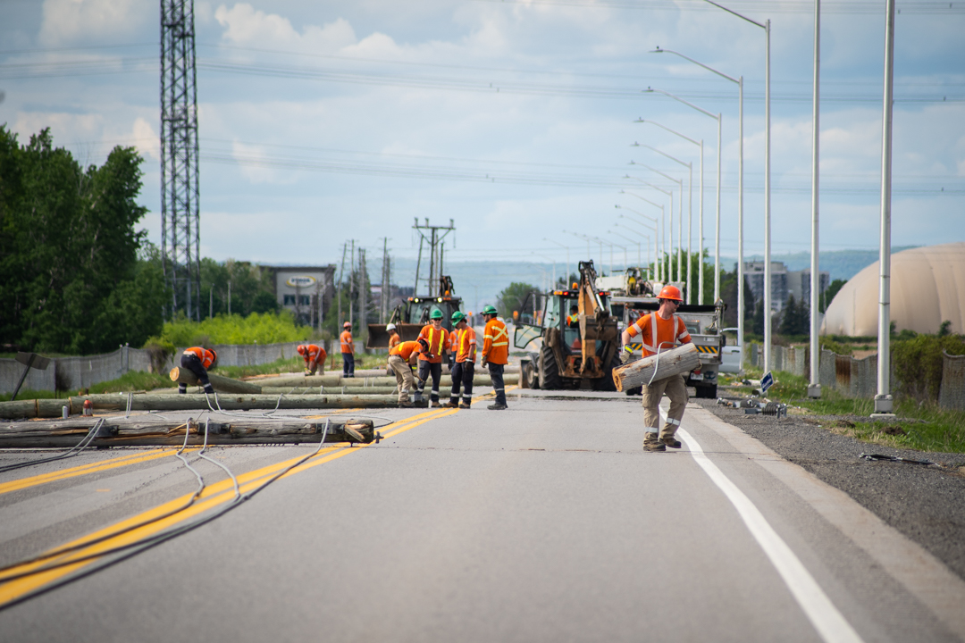 Crews continue to make repairs and restore power across our city tonight &amp; into the coming days. As of 9 p.m. we’ve successfully restored power to just over 108,000 customers. Thank you all for your patience &amp; please be safe. Our social media updates will resume in the a.m.