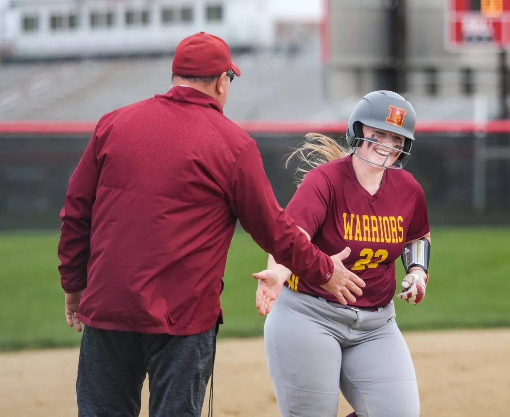 basoftballcoach's tweet photo. ⁦@wn_softball⁩ Congrats to ⁦@caitlynmeier23⁩ Honorable Mention All State, 1st Team All District, 1st Team All OCC. ⁦@MuskingumUnivSB⁩ ⁦@NorthWarriorsAD⁩ https://t.co/TDIWgb5Bil