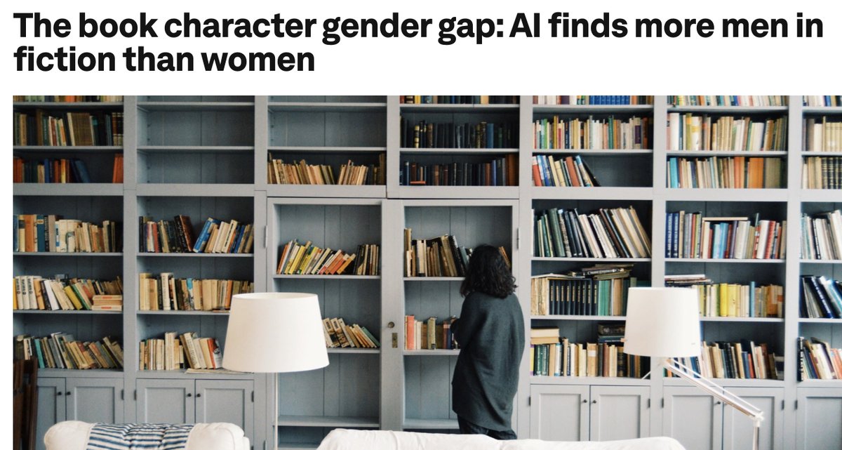 The Leadership Film (@leadership_film) on Twitter photo Research has found women read more than men, but mentions of men outnumbered women 4:1. 📣Read this important article by <a href="/FormativeKate/">Kate Whiting 🌻</a> in <a href="/wef/">World Economic Forum</a> on why #RepresentationMatters to ensure #GenderEquality👇
weforum.org/agenda/2022/05…
#GenderGap #AI #ArtificialIntelligence #researchers Research has found women read more than men, but mentions of men outnumbered women 4:1. 📣Read this important article by <a href="/FormativeKate/">Kate Whiting 🌻</a> in <a href="/wef/">World Economic Forum</a> on why #RepresentationMatters to ensure #GenderEquality👇
weforum.org/agenda/2022/05…
#GenderGap #AI #ArtificialIntelligence #researchers