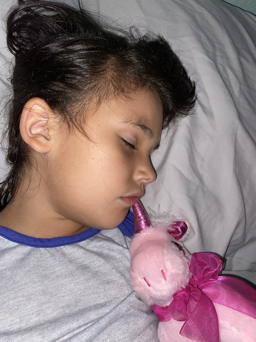 Told this little nugget she was sleeping with us tonight…she asked why and I told her I just wanted her near me and she said ok Mommy, I can hold you ♥️♥️#holdingtighttonight #why