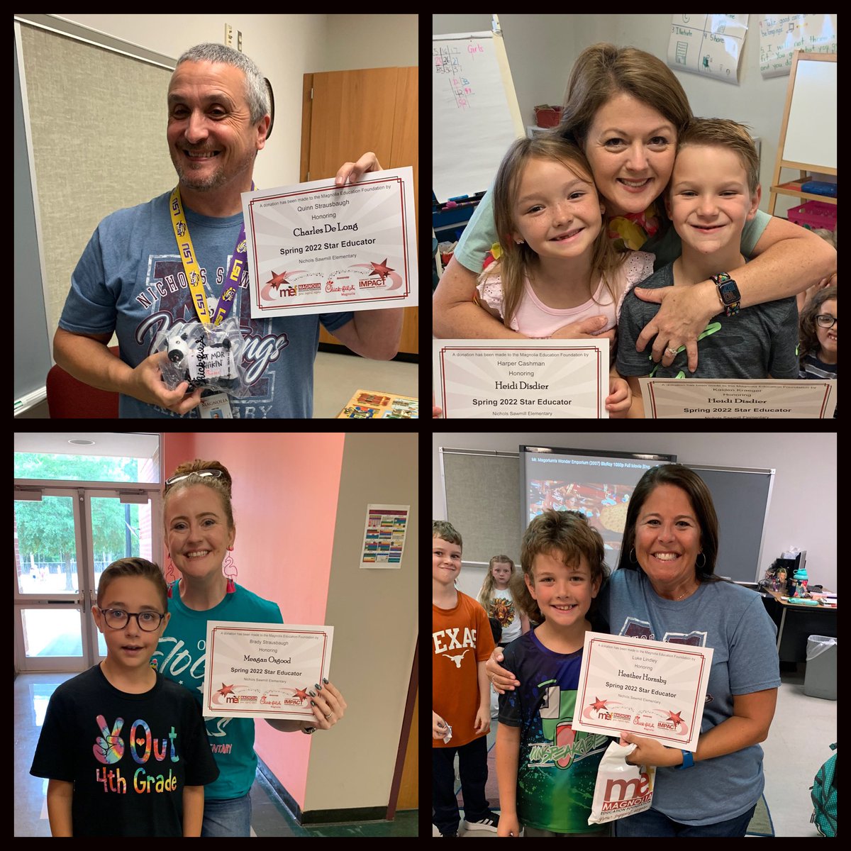 NicholsSawmill's tweet photo. “Spring STAR Educators” ⭐️ What a great way to end our year! @nessberna @jamie_jgandy @MrsPorterNSE @nselaurencarl @heididisdier3 @OsgoodTeaches @HeatherHornsby3 @mrsturleyin3rd @turpin_meghan @HillsMagic3 @KCloughMISD @MrsTheiss14 @AshleyL73435527 @PTO_NSE @joyjstew https://t.co/t8sj9Du2og