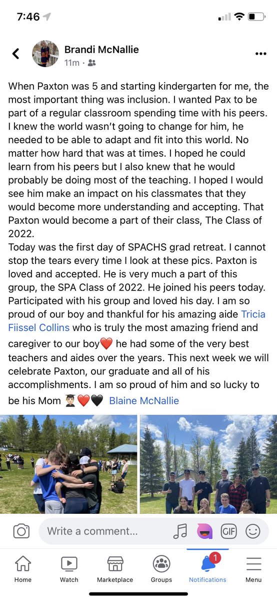 BMcNallie's tweet image. SPACHS Grad Retreat Day 1. So proud of our boy and thankful for his classmates. #inclusion #AutismAwareness #AutismAcceptance #Classof2022
