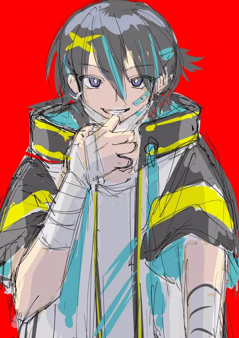 ラフをごりごり 