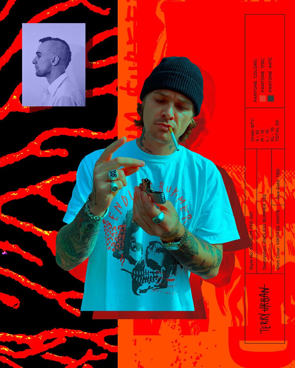 terryurban's tweet photo. Endless Bummer tee available 5.26 https://t.co/j0tooiOnbr https://t.co/b8NQ4eMFq6
