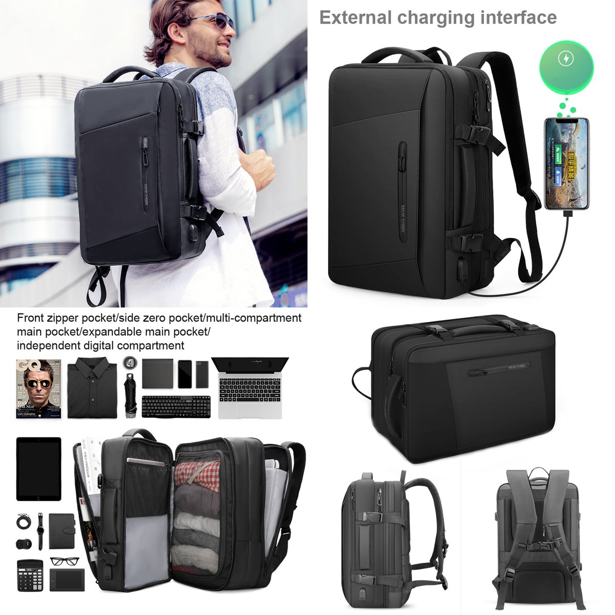 SunskyOnline's tweet image. [¥221.97]Mark Ryden 17.3 Inch Men Large Capacity Oxford Cloth Computer Backpack
Shop Item #: TBD0602394101
Shop Now👉bit.ly/38f8UH0
#markryden #backpack #computerbackpack #menbackpack