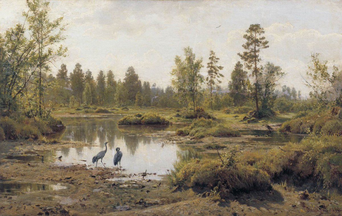 artistshishkin's tweet photo. Marsh. Polissia, 1890 #shishkin #ivanshishkin https://t.co/rRiWFmvKDf https://t.co/uUYxFupmyV