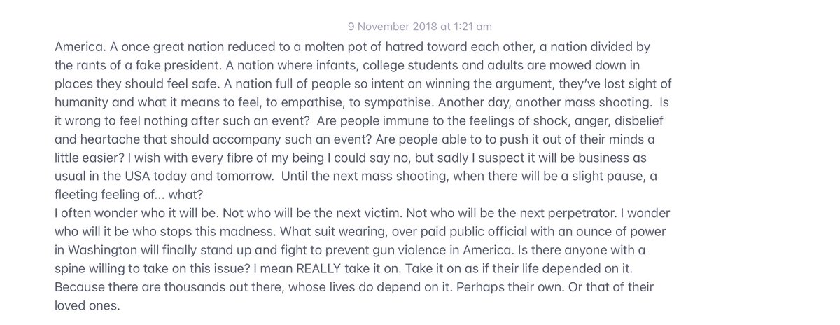 jodako5's tweet photo. A few years later and here we are again. Still waiting for a political knight in shining armour who will REALLY take on gun control. #EndGunViolence #GunControlNow #GunReformNow https://t.co/z4vra5KWRH