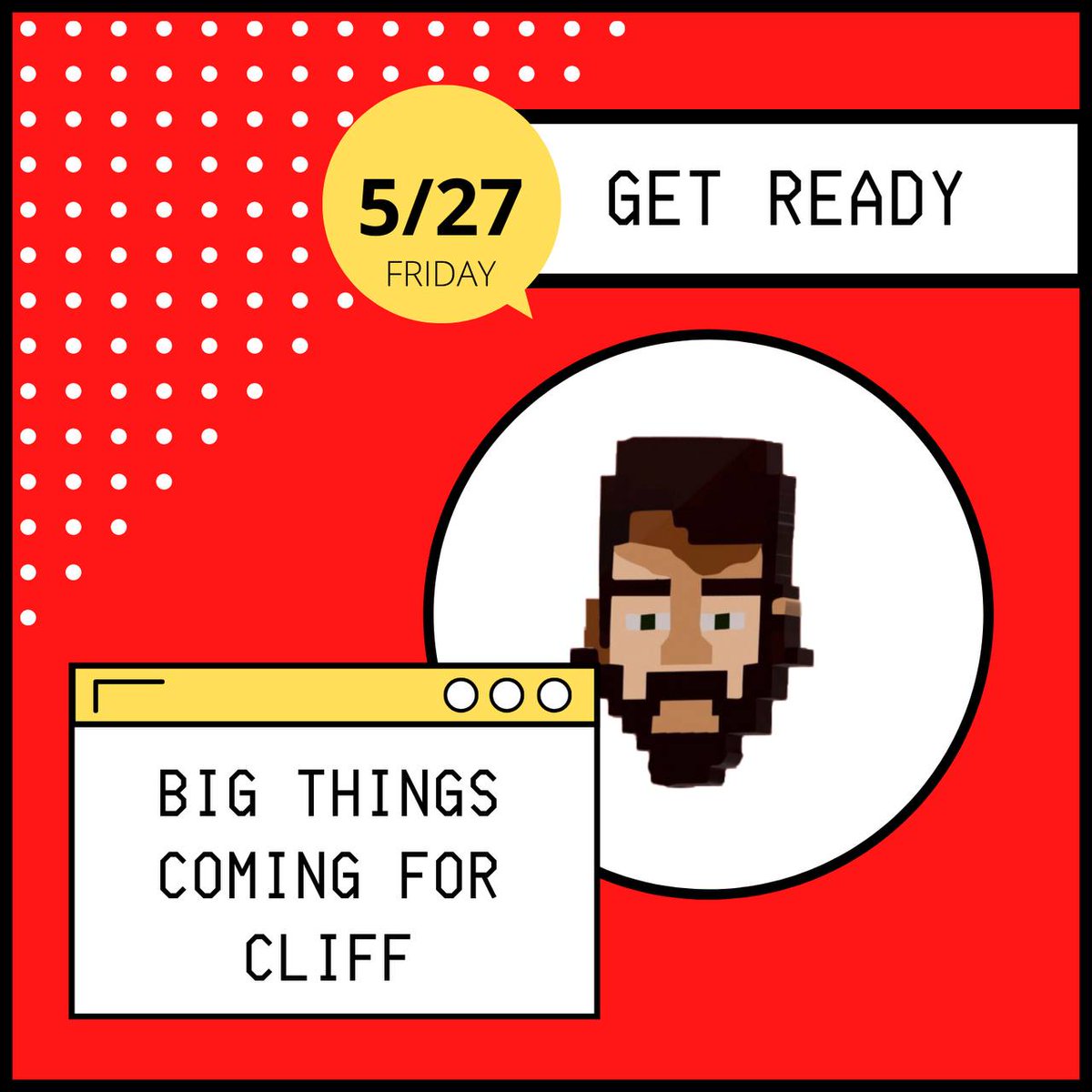 red_tokens's tweet photo. Join us this Friday, 5/27 at 10am PST! We will discuss the revival of Cliff and how we intend to move forward in this space. You wont want to miss it! https://t.co/kTO6qtF0OP