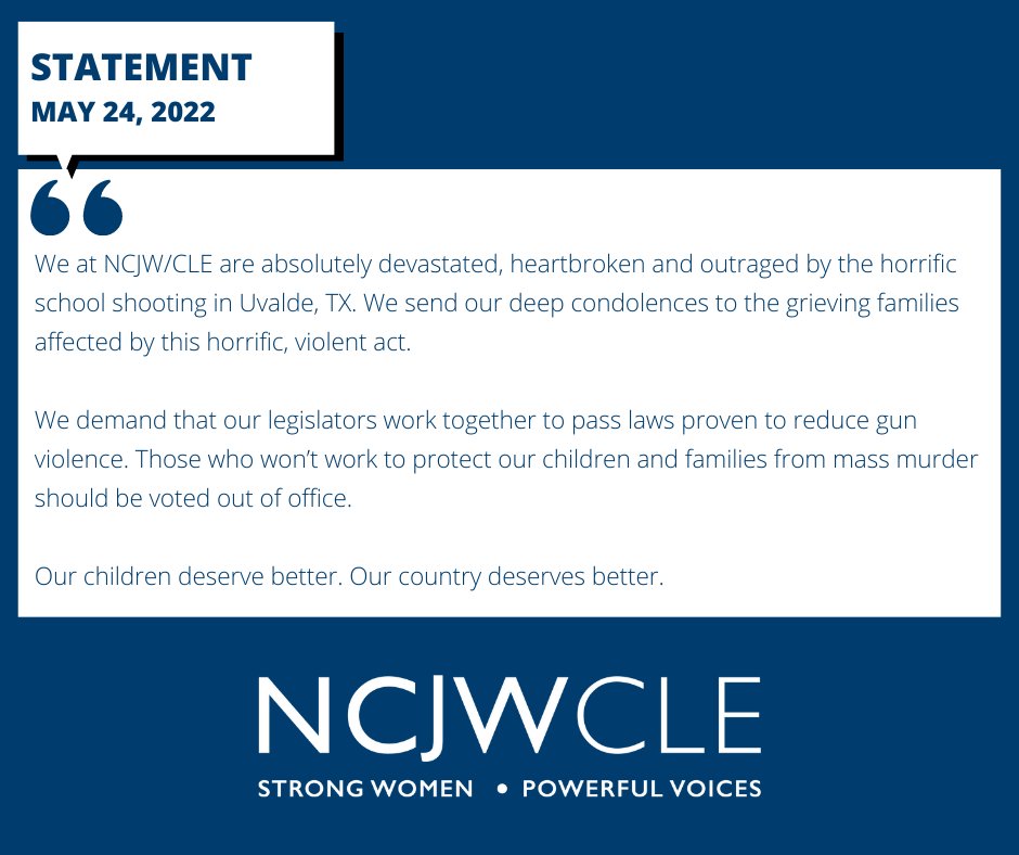 We are absolutely devastated, heartbroken and outraged by the horrific school shooting in Uvalde, TX. We send our deep condolences to the grieving families affected by this horrific, violent act.