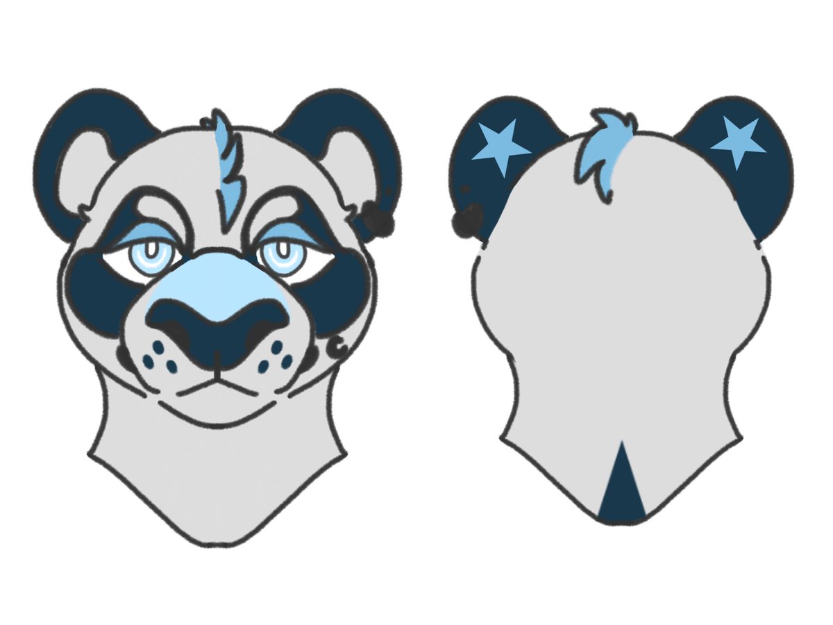 macktherumble's tweet photo. might fuck around and make a fursuit head?,,!?!?!,,, #fursuit #fursuitmaker #furryart #furry #multicolorbark https://t.co/A8WoGuSdpD
