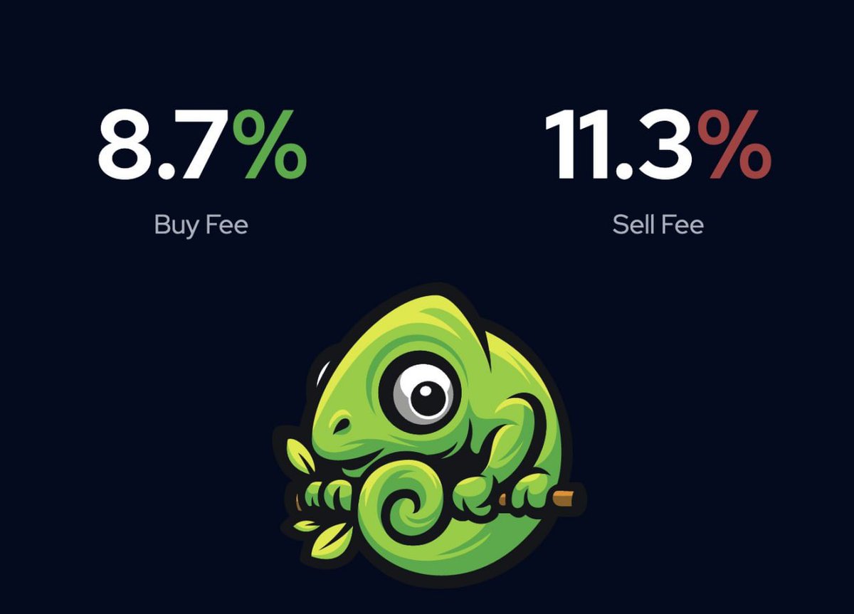 ChinaPumpWXC's tweet photo. 🦎🚨變色龍代幣（$CMLN）🚨🦎

Chameleon 是第一個具有基於價格行為的動態費用的 ERC-20 代幣。@Chameleon_erc20 #DYOR #ad 💹 

🔄 動態費用：購買/出售費用會在網站上自動更新。 從 -10%（免費代幣）到 30% 的銷售費用。

https://t.co/p29KOqbH9S

購買：https://t.co/vyqzUBI2o1 https://t.co/0xVehBDQOI