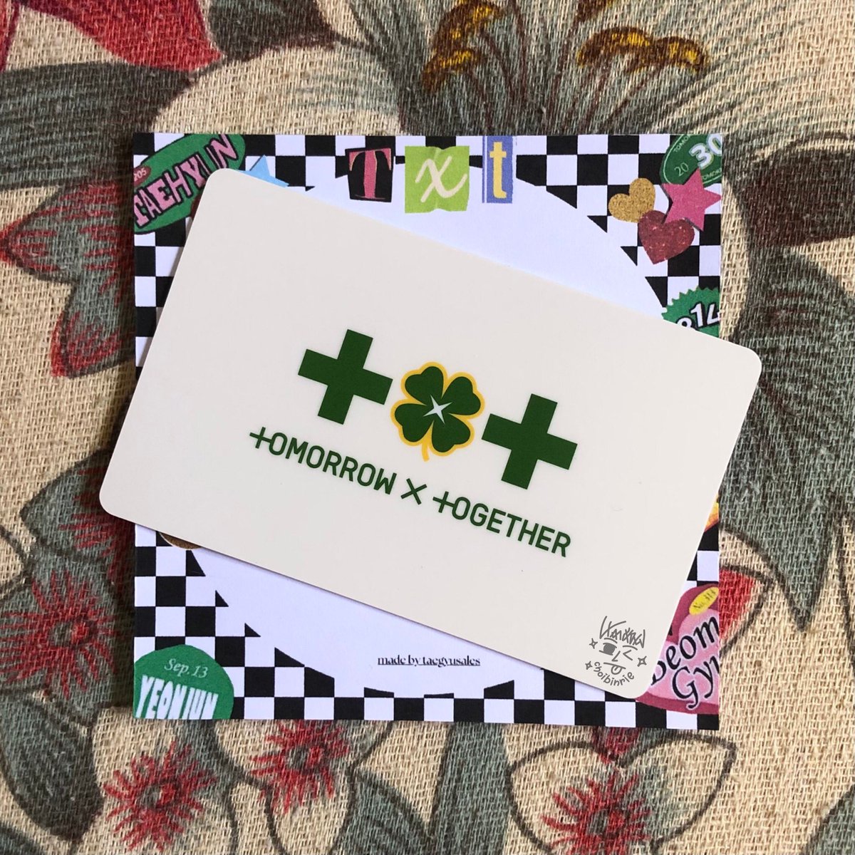 choibinrie's tweet photo. โโ
โโ
๐ฐ๐ถ๐ฒ๐ป๐๐ผ ๐๐ฒ๐๐ฒ๐ป๐๐ฎ ๐ ๐ฑ๐ผ๐.
received the cutest membership card weeks ago ๐ฅน thank you so much @taegyusales for assisting me with this purchase and the consistent updates ๐ค definitely one of the best in moaville !
#dshproofs https://t.co/0Va8910TX3