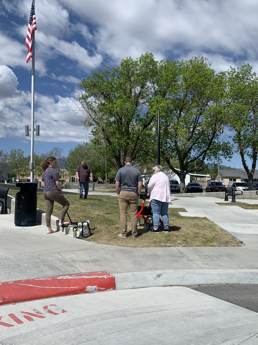 Worked on Getting Out and About today at #SteppingOn 👟 ☀️ <a href="/SLCoGov/">Salt Lake County</a> <a href="/StMarksHosp/">St. Mark's Hospital</a> <a href="/MstarHealth/">MountainStar Healthcare</a> #FallPrevention