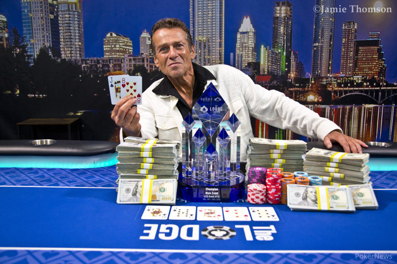 LodgePokerClub's tweet photo. 💰$374,800💰

Congrats to Alain Bauer for winning the LCS Main Event for the biggest prize in Lodge history.

He's going home with $374,800 after outlasting the field of 617 entries! https://t.co/adLTUyGExf