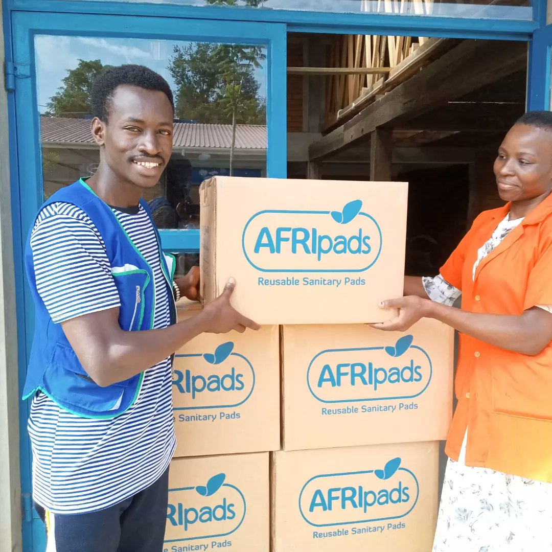 Yet again our partners @savethechildfound have gifted us 500 resuable sanitary napkins through AFRIpads and we did drop by AFRIpads factory to pick the donation. We feel great partnering with this ambient organization; they definitely understood our agenda
 #MHDay2022 #padforher