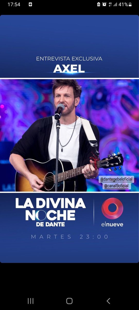 UnivAxel_Azul's tweet photo. Esperando ver a @AxelOficial 
AXEL EN DIVINA NOCHE https://t.co/yT2Hh20FAV