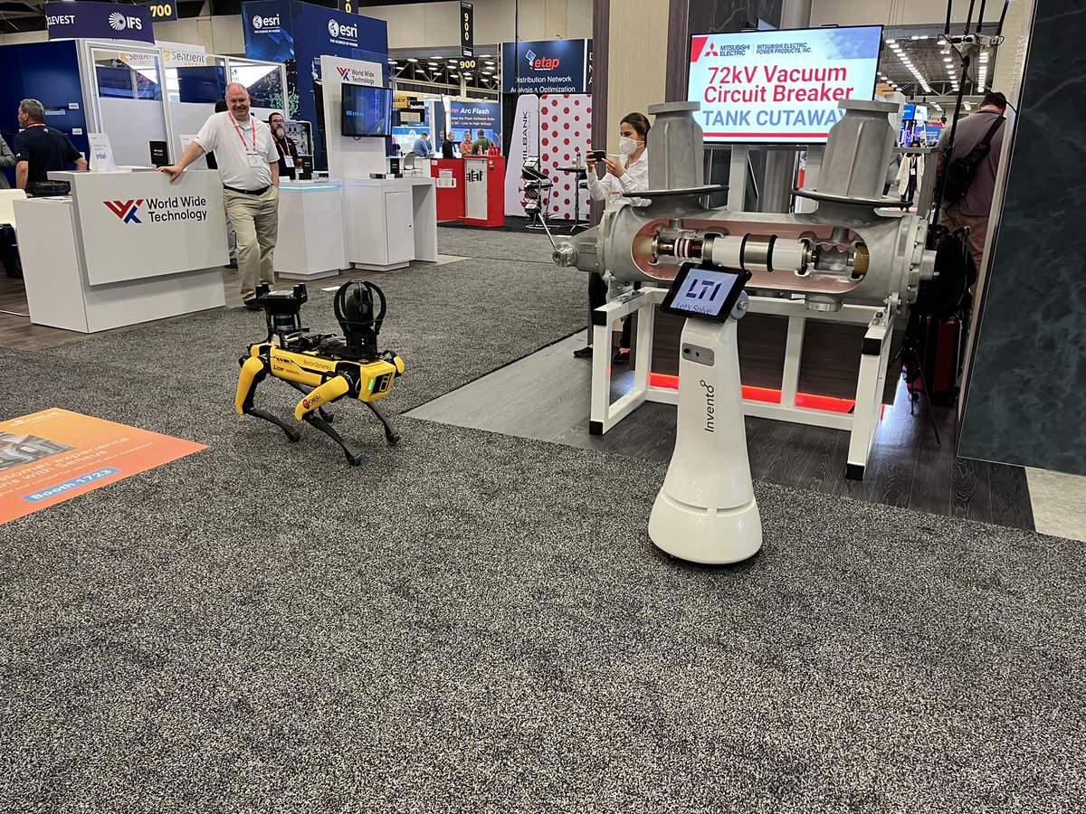 balajivis's tweet image. Invento and L&amp;amp;T partnering at the the Distributech conference. (Request your RT)