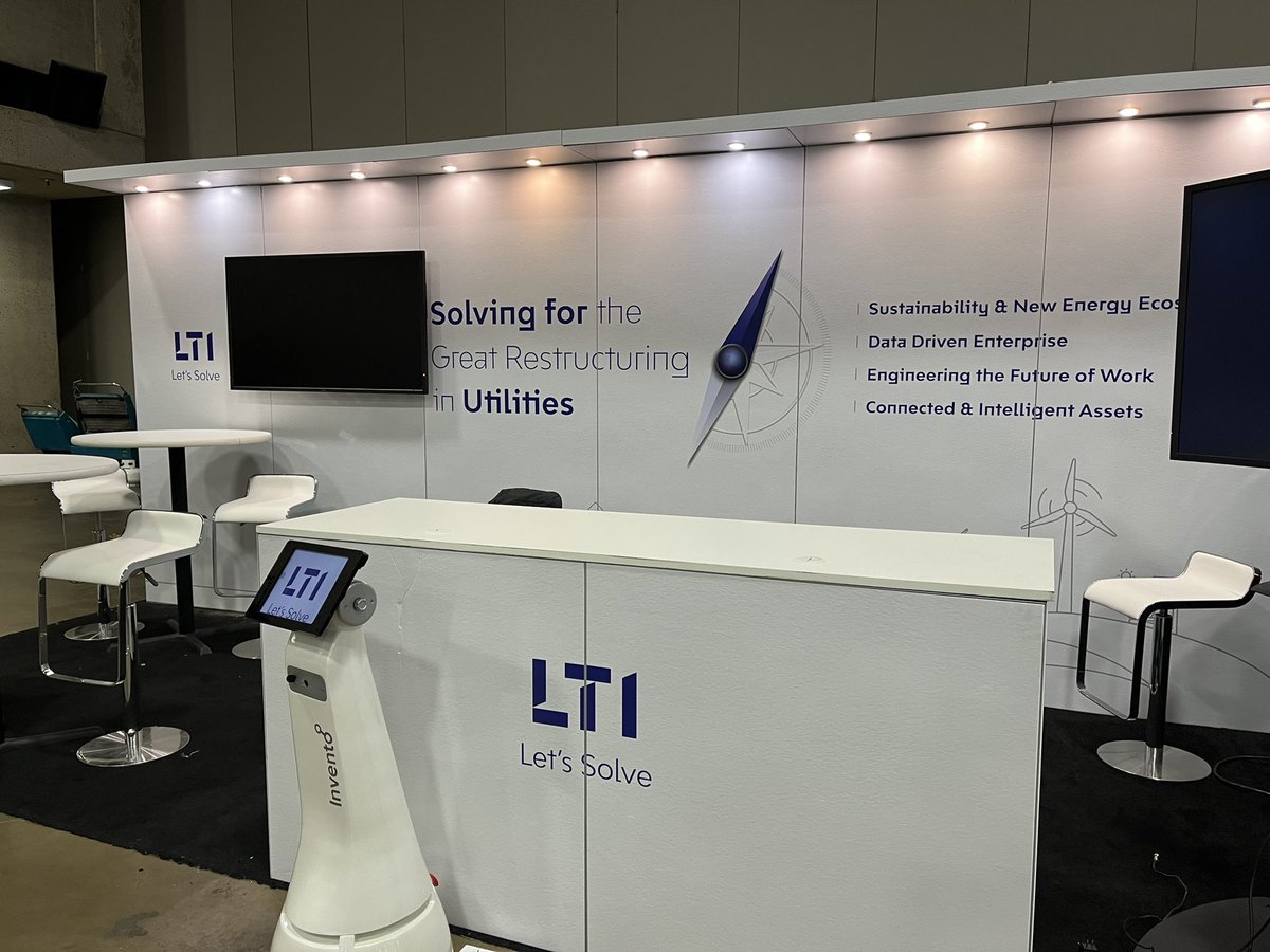 balajivis's tweet image. Invento and L&amp;amp;T partnering at the the Distributech conference. (Request your RT)