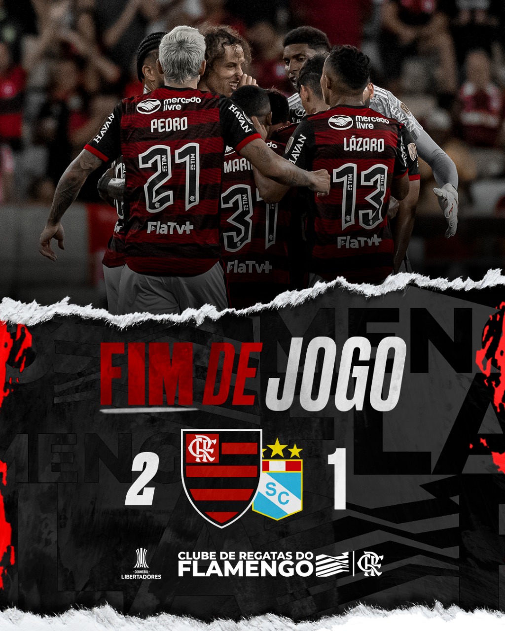 Amanhã tem jogo do Mengão - Clube de Regatas do Flamengo