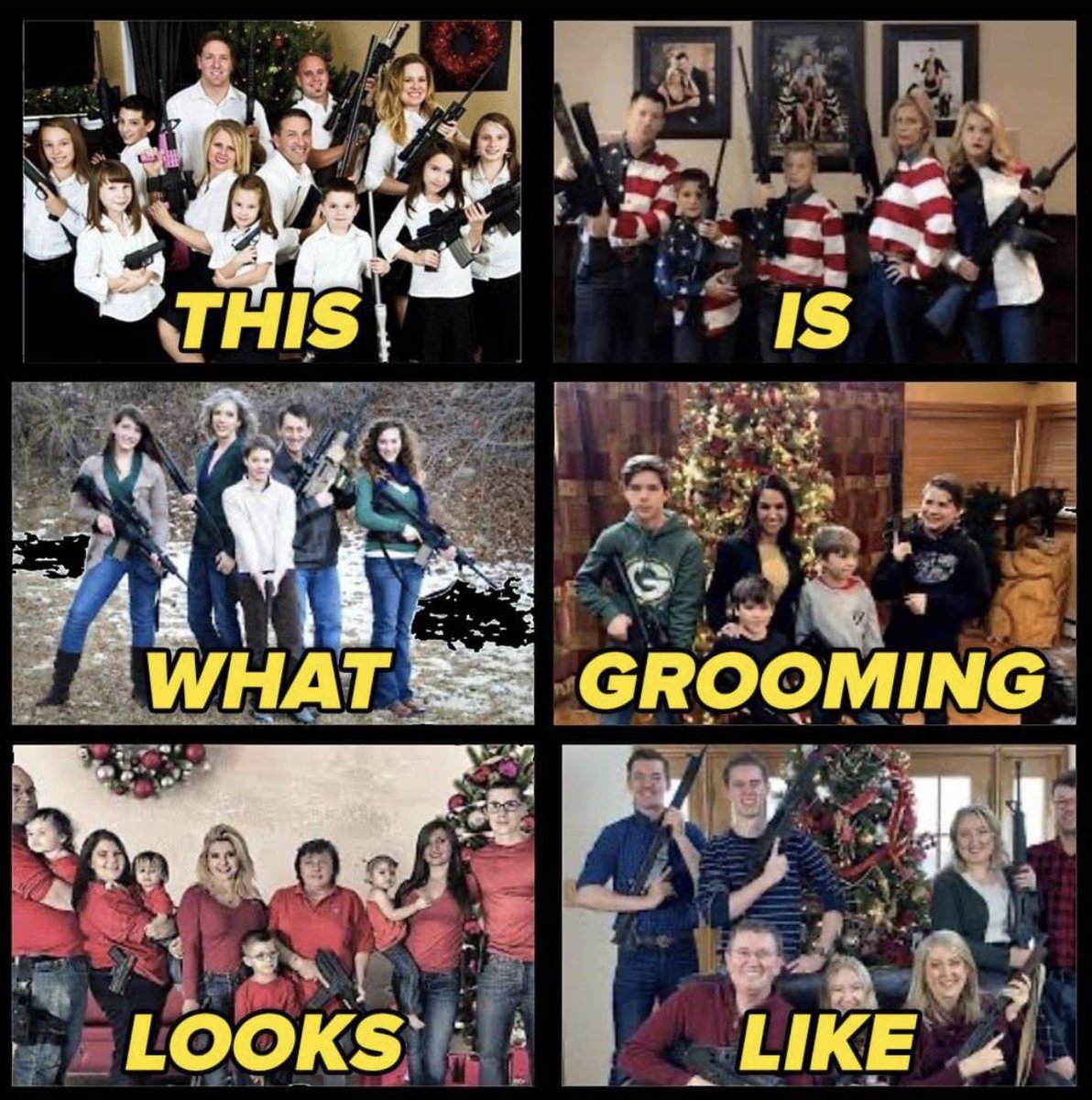 richardhine's tweet photo. This is what #grooming looks like.

#EnoughIsEnough
#RepublicansAreTheProblem #TheNRAIsATerroristOrganization https://t.co/RXryvO9piY