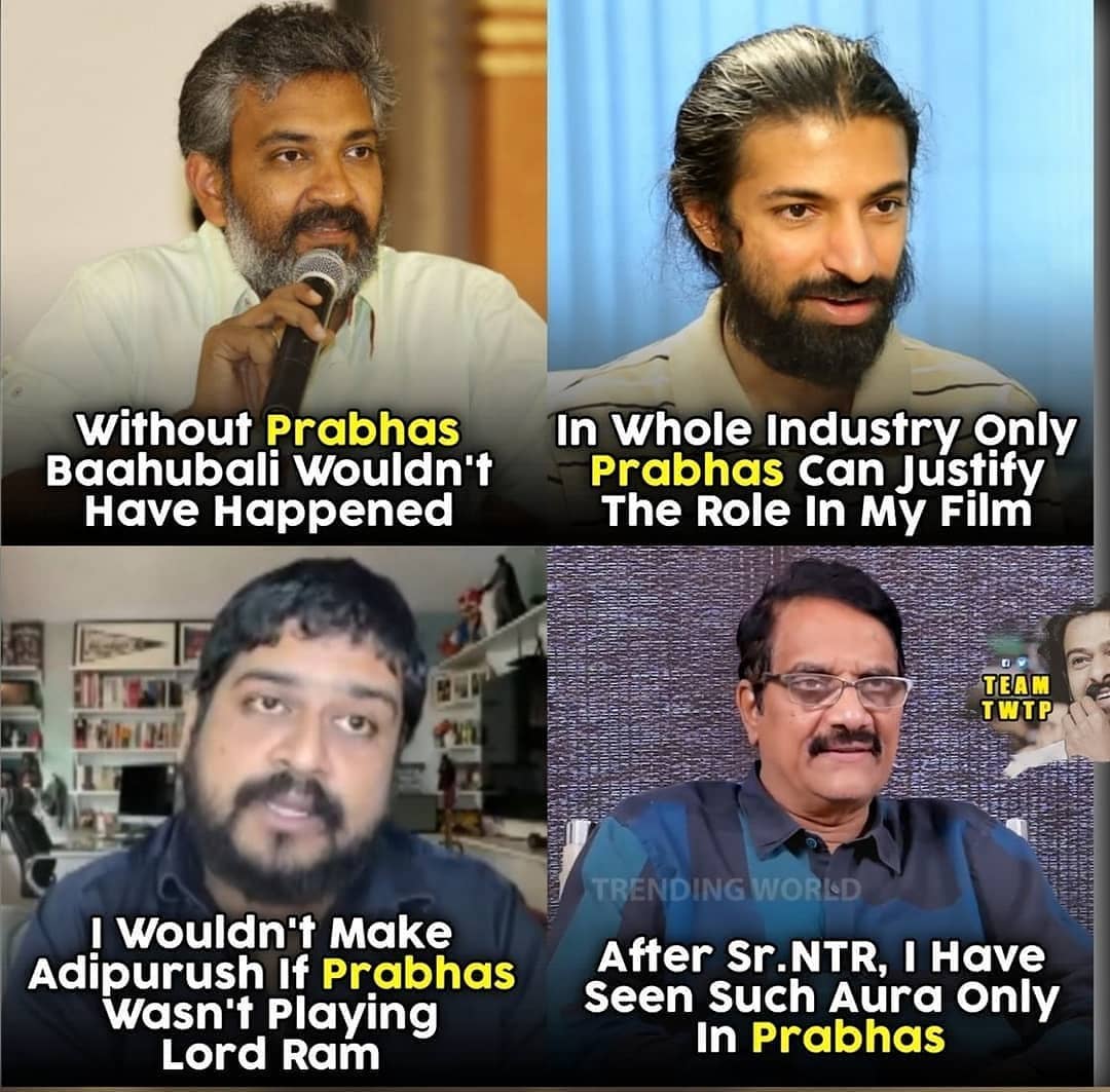 Venkyrebel01's tweet photo. Without #Prabhas .There is Nothing https://t.co/iHuXaX5145