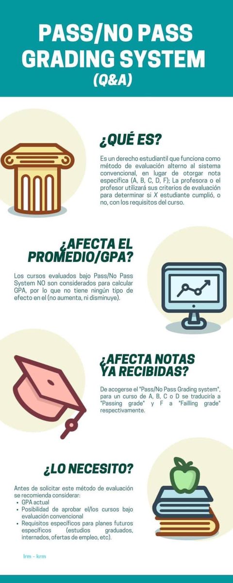 🚨 Sobre Pass/No Pass: 🚨