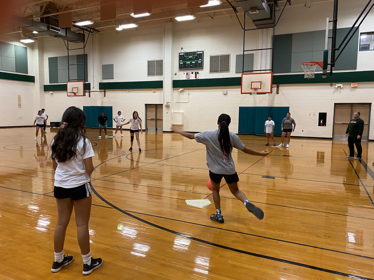 Day 1 of the kickball tournament was a success!!! Lots of smiles, laughter, and competitive fun!!! <a href="/NaamanGirls/">Naaman Forest Girls Basketball</a> <a href="/NaamanSoccer/">NFHSGirlsSoccer</a> <a href="/NaamanSoftball/">Naaman Forest Softball</a> <a href="/NFHS_Girls_XC/">Runnin'Rangers</a> <a href="/NaamanVolleyba1/">Coach N. Deal</a>