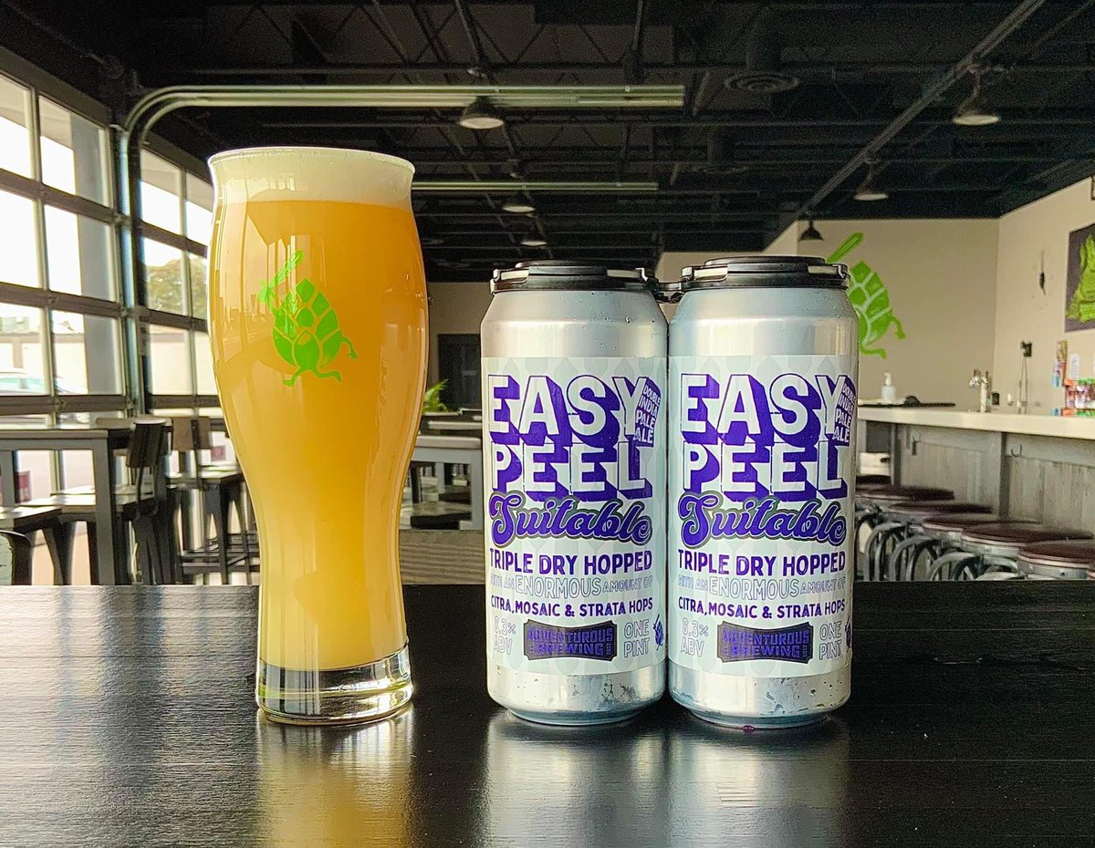 Easy Peel…Suitable!?!? Come get it at the brewery or <a href="/BarnTownBrewing/">Barn Town Brewing</a> Get Down!
