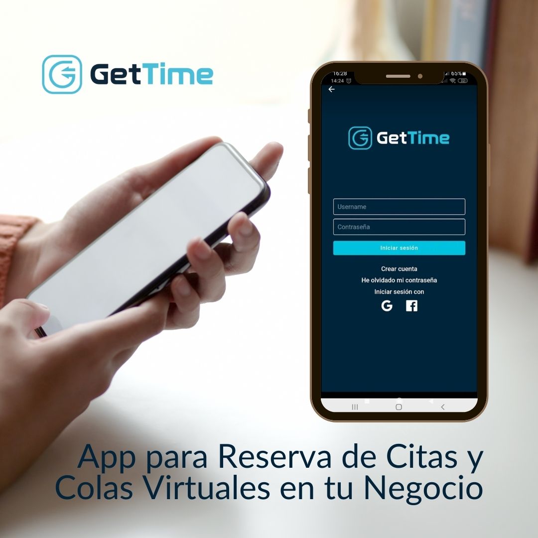 AppGetTime's tweet photo. La aplicación que te permite gestionar tus citas previas y los turnos de espera, de forma rápida y sencilla #gettime #citaonline #colavirtual #reservacitas https://t.co/XZbxQDRVhN https://t.co/WERNRGWVRE