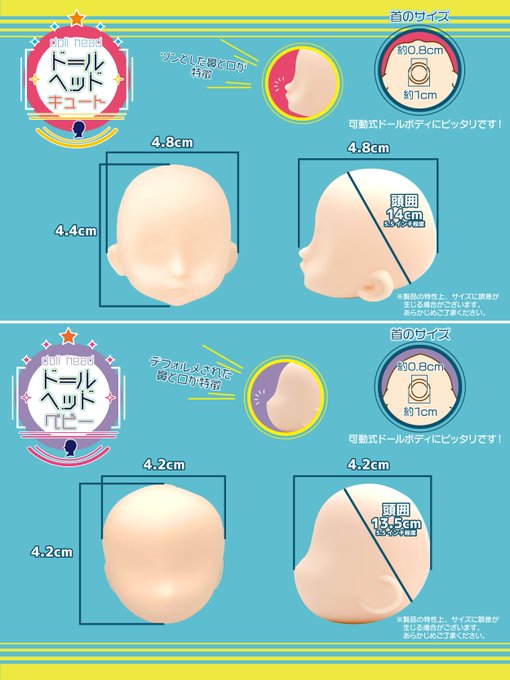ドール セリアヘッド だと おなかすいたぶろぐ