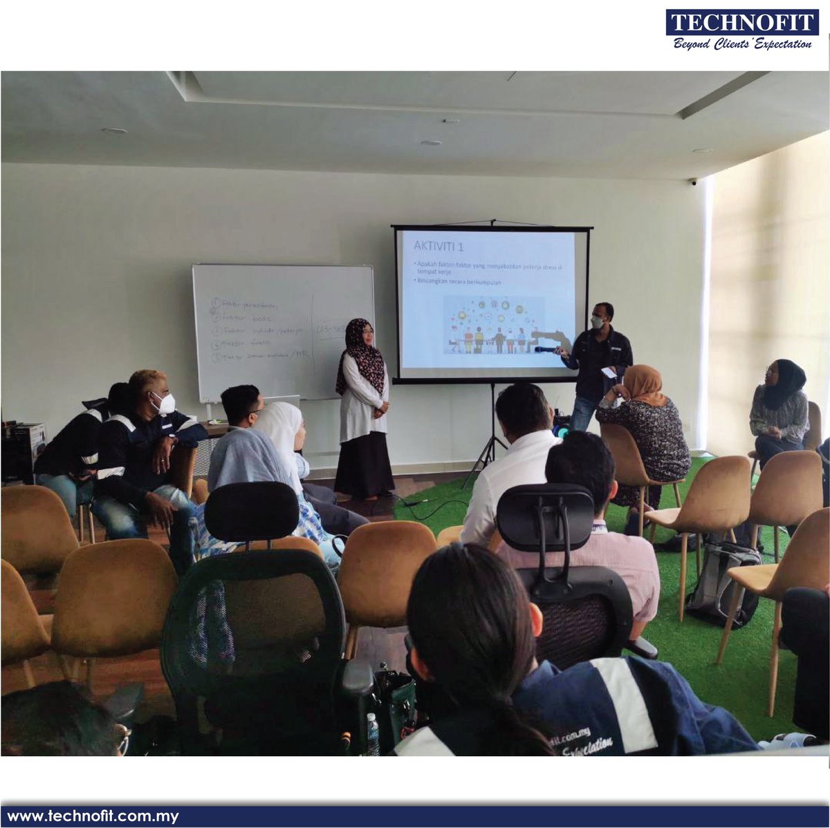 technofitgroup's tweet photo. TECHNOFIT PROGRAM : STRESS MANAGEMENT WORKSHOP BY MALAYSIAN SOCIETY FOR OCCUPATIONAL SAFETY & HEALTH (MSOSH)
Full Article at : https://t.co/bwx1P3kMON
#StrivingForExcellence
#BeyondClientsExpectation
#technofit
#technofitprogram https://t.co/TITZ2kFJpf