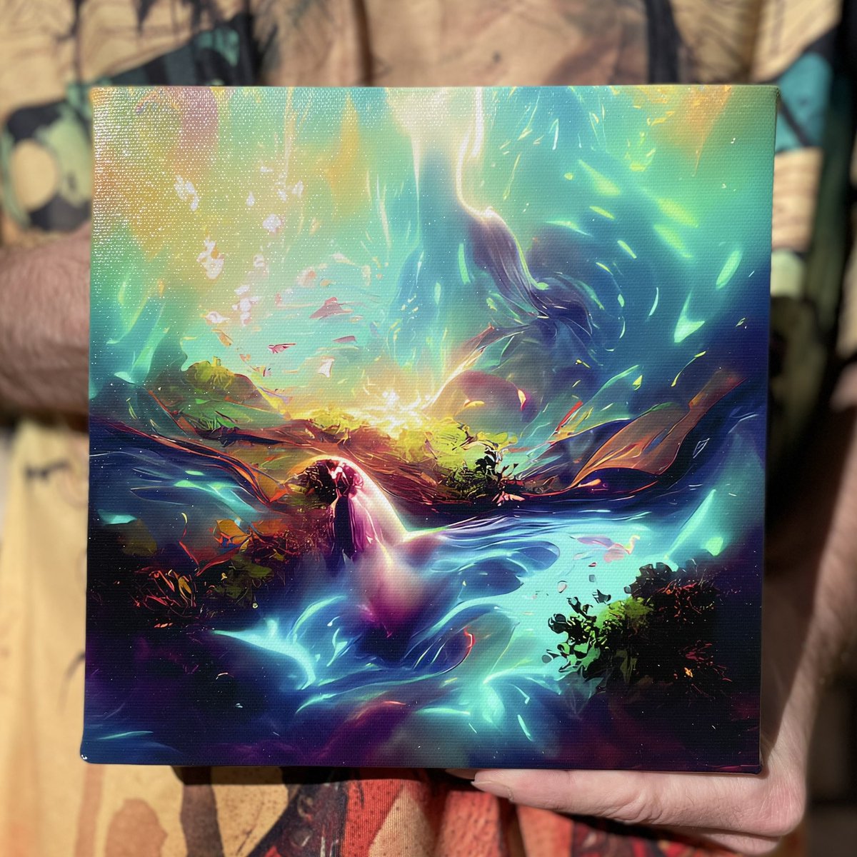 GanlandNFT's tweet photo. #75 Genesis @GanlandNFT 🔥🔥🔥

8x8 inch Giclée canvas print.

Part of PHASE 2 for the physical marketplace only accessible by token holders.

Preparing to launch 🚀 the site in the coming weeks! 

All fine art 🖼 canvas prints are made here in house 🏡 

https://t.co/9Ag3vIWrro https://t.co/meH4lgpEj9